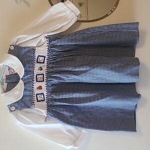 Smocked baby dress